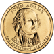 Монета США 1 доллар 2007 D «2-й Президент Джон Адамс» UNC (KM#402) - изображение 1
