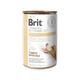 Влажный корм Brit GF VetDiet Hepatic для собак, для поддержки работы печени, индейка и горошек, 400 г - изображение 1