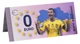 Банкнота Україна 0 ЄВРО 2019 UNC Футбол - Андрій Шевченко у сувенірній упаковці - зображення 3