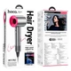 Фен для волос Hoco HP11 Plus High-speed negative ion hair dryer (1600W) Grey-rose - изображение 8