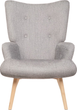 М'яке крісло Homla MOSS POP 70 x 95 см Dark Beige (5904183882840) - зображення 2