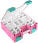 Двосторонній футляр Gamegenic Game Castle Pink/White/Teal GGS22037ML (4251715414552) - зображення 3