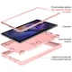 Противоударный чехол с подставкой Shockprof Capsule для Samsung Galaxy Tab A8 10.5" SM-X200 SM-X205 Розовый - изображение 4