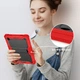 Протиударний чохол з підставкою Shockprof Capsule на Samsung Galaxy Tab A8 10.5" SM-X200 SM-X205 Червоний - зображення 5