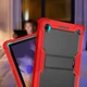 Протиударний чохол з підставкою Shockprof Capsule на Samsung Galaxy Tab A8 10.5" SM-X200 SM-X205 Червоний - зображення 8