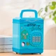 Игрушечный сейф копилка музыкальная с отпечатком пальца Синяя MLT Cashbox 2 - изображение 2