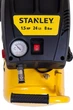 Компрессор воздушный поршневой безмасляный Stanley 1.1кВт, 24л, 180л/мин, 8 бар D200/8/24 - изображение 5