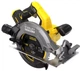 Пила циркулярна акумуляторна Stanley FatMax 18В (V20) Li-Ion, 4 Аг, 5000об/хв SFMCS550B - зображення 1
