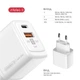 Сетевое зарядное устройство Intaleo TCG30GAN USB-C PD + USB-A QC3.0 30Вт White (1283126578274) - изображение 4