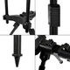 Род-под с чехлом Profi Carp SF24337-4 76-120см для 4 спиннингов регулируемый держатель удилищ для рыбалки Черный - изображение 2