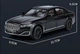 Масштабна модель автомобіля BMW 760 Li 1:24. Звук+світло ефекти. Металева машинка. Чорний - зображення 1