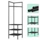 Вішалка підлогова стійка для одягу з підставкою для взуття New multi functional shoe and hat rack - изображение 2