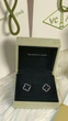 Серьги - пусеты Van Cleef черные - изображение 2