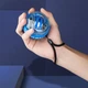 Кистьовий гіроскопічний тренажер для зап’ястя еспандер Gyroball з LED підсвічуванням синій - зображення 7
