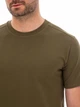 Футболка тактическая унисекс военная ВСУ из хлопкового трикотажа, размер 62 (5XL) Хаки / Темно-зеленая 25031 - изображение 3