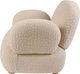 Fotel tapicerowany Homla SIESTE 96.5 x 90 x 79 cm Beige (5906496741081) - obraz 3