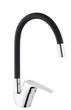 Смеситель-кран кухонный KRONER (KRM) Odra-C032BLK - изображение 1