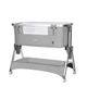 Детская приставная кроватка 3в1 от рождения CARRELLO Aria CRL-16401 Silver Grey - изображение 1
