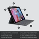 Чохол з клавіатурою Logitech Slim Folio для iPad - зображення 5