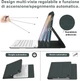 Чехол - клавиатура IVEOPPE для Samsung Galaxy Tab S6 Lite 10.4 дюйма - изображение 5