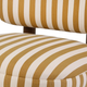 Fotel tapicerowany Homla LUMEN 64 x 69.5 x 77 cm Beige-White (5906496741098) - obraz 4