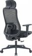Крісло комп'ютерне OfficePro Wave OC670-B-B-B Black - зображення 4