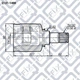 Шрус полуоси внутренний левый Q-FIX Q131-1488 Аутлендер XL/III 2.0/2.4 4WD 2006–2013 OEM 3815A137 - изображение 6