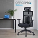Крісло комп'ютерне офісне ергономічне OfficePro Balance OC620-B-B-B Black - зображення 13