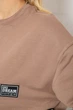 Костюм жіночий повсякденний колір світло-коричневий розмір L-XL 241R5004-1 - изображение 5