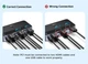 KVM-переключатель UGREEN AK500 HDMI 4K Dual Monitor KVM Switch 2 in 2 Out для подключения 2 мониторов и 2 ПК совместное использование клавиатуры, мыши, принтера поддержка HDR 3D Black (55455) - изображение 12