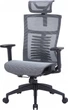 Крісло комп'ютерне офісне ергономічне OfficePro Balance OC620-B-DG-DG Black/Dark Gray - зображення 1