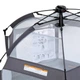 Манеж палатка MR 1515 Platinum Grey 140 х 124 х 110 см - изображение 3