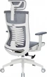 Кресло компьютерное офисное эргономичное OfficePro Balance OC620-W-DG-DG White/Dark Gray - изображение 4