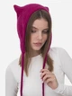 Шапка женская Malisa Кетти 15-1394-DM-125 58-60 Пурпурная (ROZ6501091926) - изображение 3