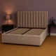 Двуспальная кровать Smart Tramonto Lite 180х200 см Lili 06 Бежевая (33410011-06180) - изображение 2