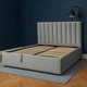 Полуторная кровать Smart Tramonto 140х200 см с подъемным механизмом Lili 94 Серая (334100111-94140) - изображение 2