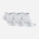 Набор мужских носков коротких Nike U J Ed Cush Poly Ns 3Pr 144 DX9656-100 42-46 3 пары Белый (196152694287) - изображение 2