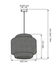 Люстра Goldlux 328410-PLX Berta E27 1x20W IP20 - изображение 8