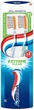 Набір зубних щіток, середньої жорсткості "Extreme Clean", зелена + сіра - Aquafresh Medium 2шт (986436-53074) - зображення 1