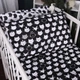 Наволочка MirSon Бязь Kids Time 17-0673 Monochrome Meows 40х60 см (2200010185638) - изображение 1