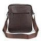 Мужская кожаная сумка через плечо Tiding Bag M56-9981C коричневая - изображение 6