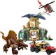 Конструктор LEGO Jurassic World Воздушная миссия с кетцалькоатлем и спинозавром 984 элемента (76976) - изображение 2