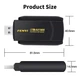 Двохдіапазонний USB Wi-Fi 6 адаптер FENVI FU-AX1800 Mbps Dual Band 2.4G/5G із двома антенами - зображення 2