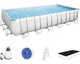 Каркасний басейн Bestway Power Steel™ eckig 732x366x132 cm - изображение 1