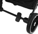 Wózek spacerowy Kidnort Fjällräv Czarny (5902983624189) - obraz 17
