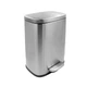Відро для сміття з плавним закриттям прямокутне Mixxus Bevel-TC0105 SS Color 5л колір наржавійка (MI7086) - зображення 12