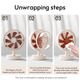 Вентилятор портативный Sothing Plume S2 Desktop Fan настольный на аккумуляторе 2000 мАч (DSHJ-S-2102) - изображение 4