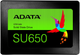 Dysk SSD ADATA Ultimate SU650 1TB 2.5" SATA III 3D NAND (TLC) (ASU650SS-1TT-R) (955555906348121) - Outlet - obraz 1