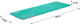 Килимок для тренувань Neo Sport товстий 183 x 60 см 192301 бірюзовий (5903890606176) - зображення 7