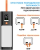 УМБ Sigma mobile X-power SI20A9QLX 20000 mAh PD100W LED Lamp Black (4827798877814) - зображення 8
